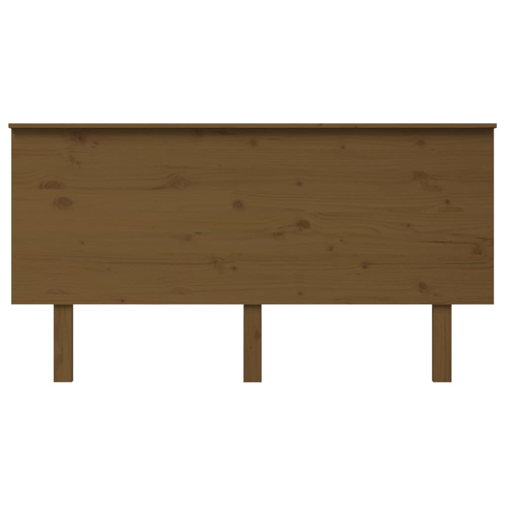 

vidaXL Hoofdbord 154x6x82,5 cm massief grenenhout honingbruin