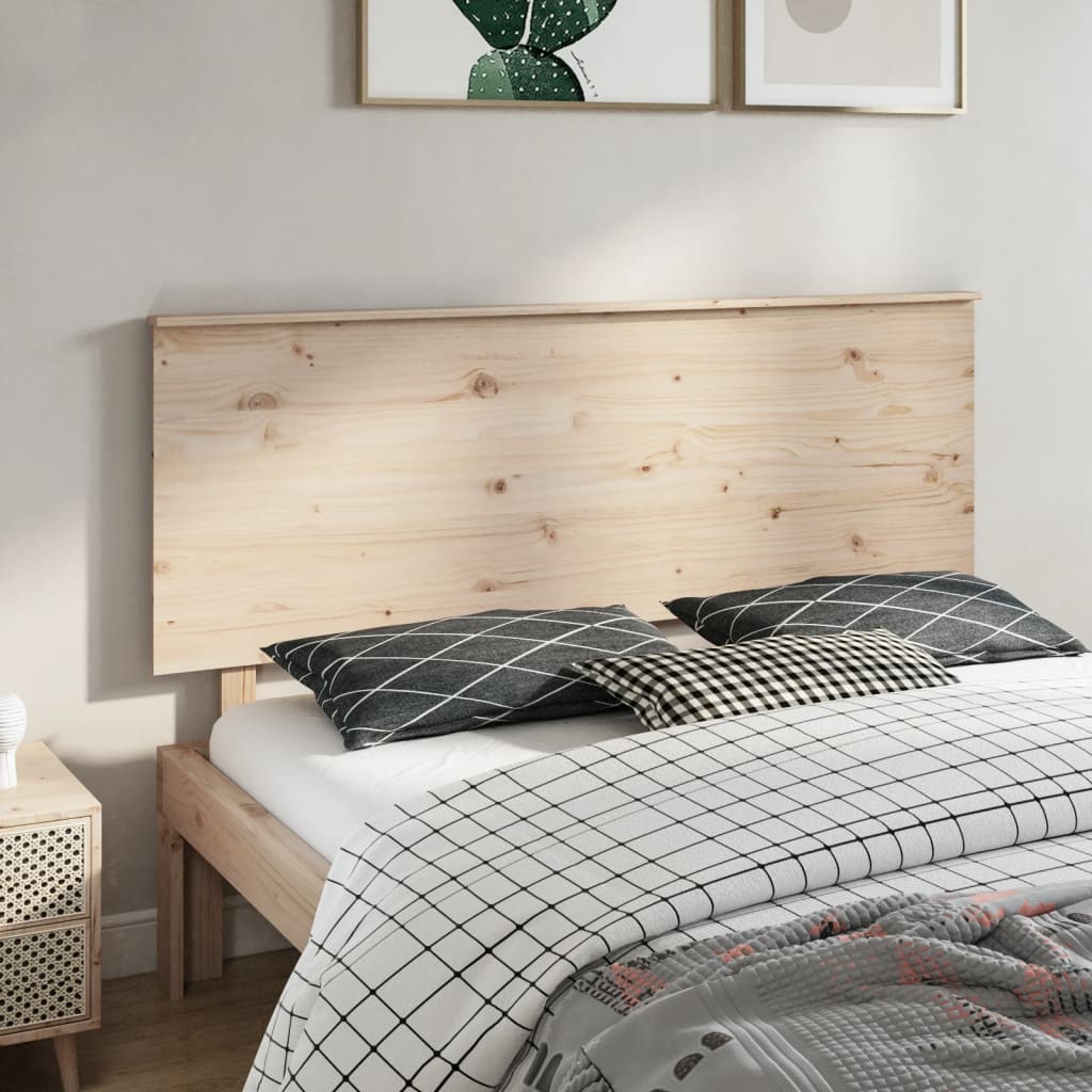 vidaXL Tăblie de pat, 164x6x82,5 cm, lemn masiv de pin