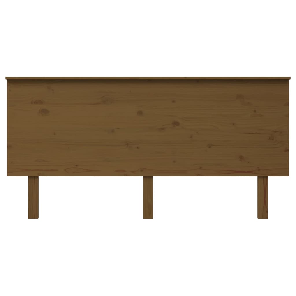 

vidaXL Hoofdbord 164x6x82,5 cm massief grenenhout honingbruin