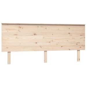 Čelo postele 184 x 6 x 82,5 cm masivní borovice - obrázek 2