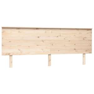 Čelo postele 204 x 6 x 82,5 cm masivní borovice - obrázek 2
