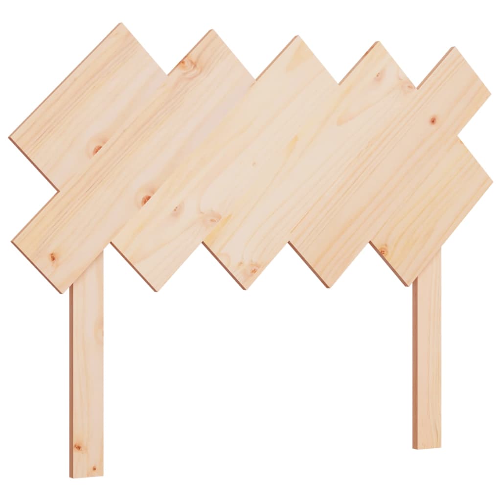 vidaXL Čelo postele 104 x 3 x 80,5 cm masivní borovice