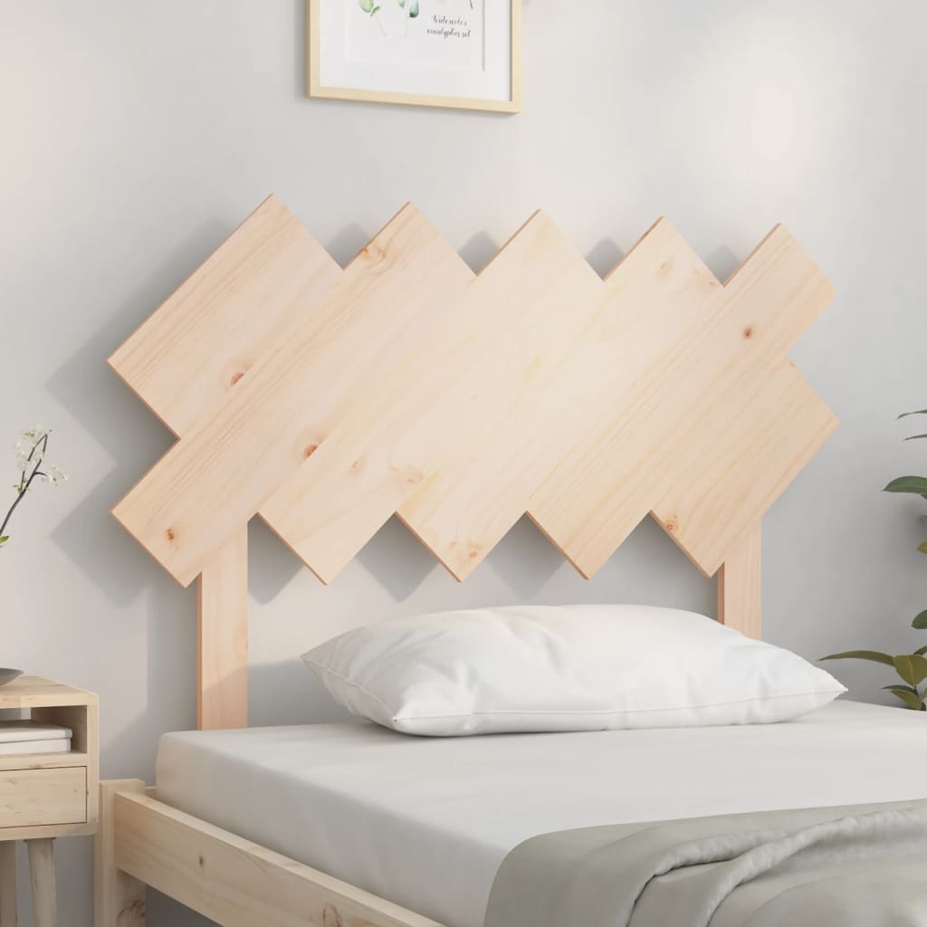 

vidaXL Hoofdbord 104x3x80,5 cm massief grenenhout