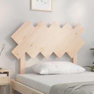 vidaXL T&ecirc;te de lit 104x3x80,5 cm Bois massif de pin