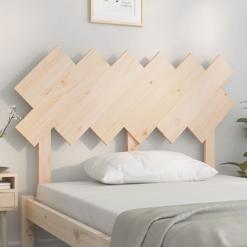 

vidaXL Hoofdbord 122,5x3x80,5 cm massief grenenhout