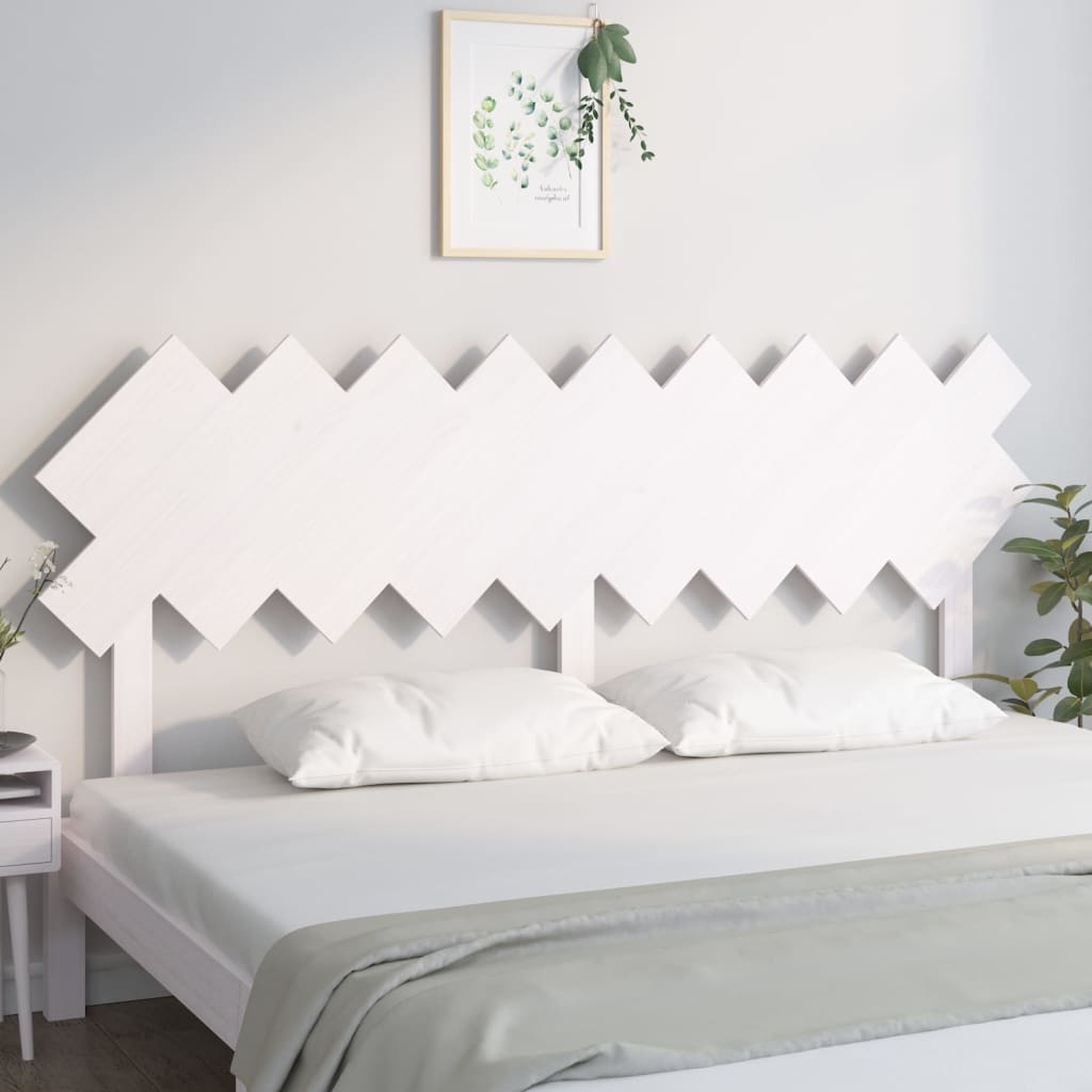 Thumbnail - vidaXL Bett-Kopfteil Weiß 178x3x80,5 cm Massivholz Kiefer