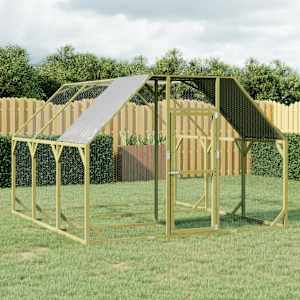 Kokošnjak 268x400x190 cm impregnirana trdna borovina