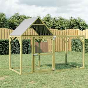 Kokošnjak 200x100x150 cm impregnirana trdna borovina