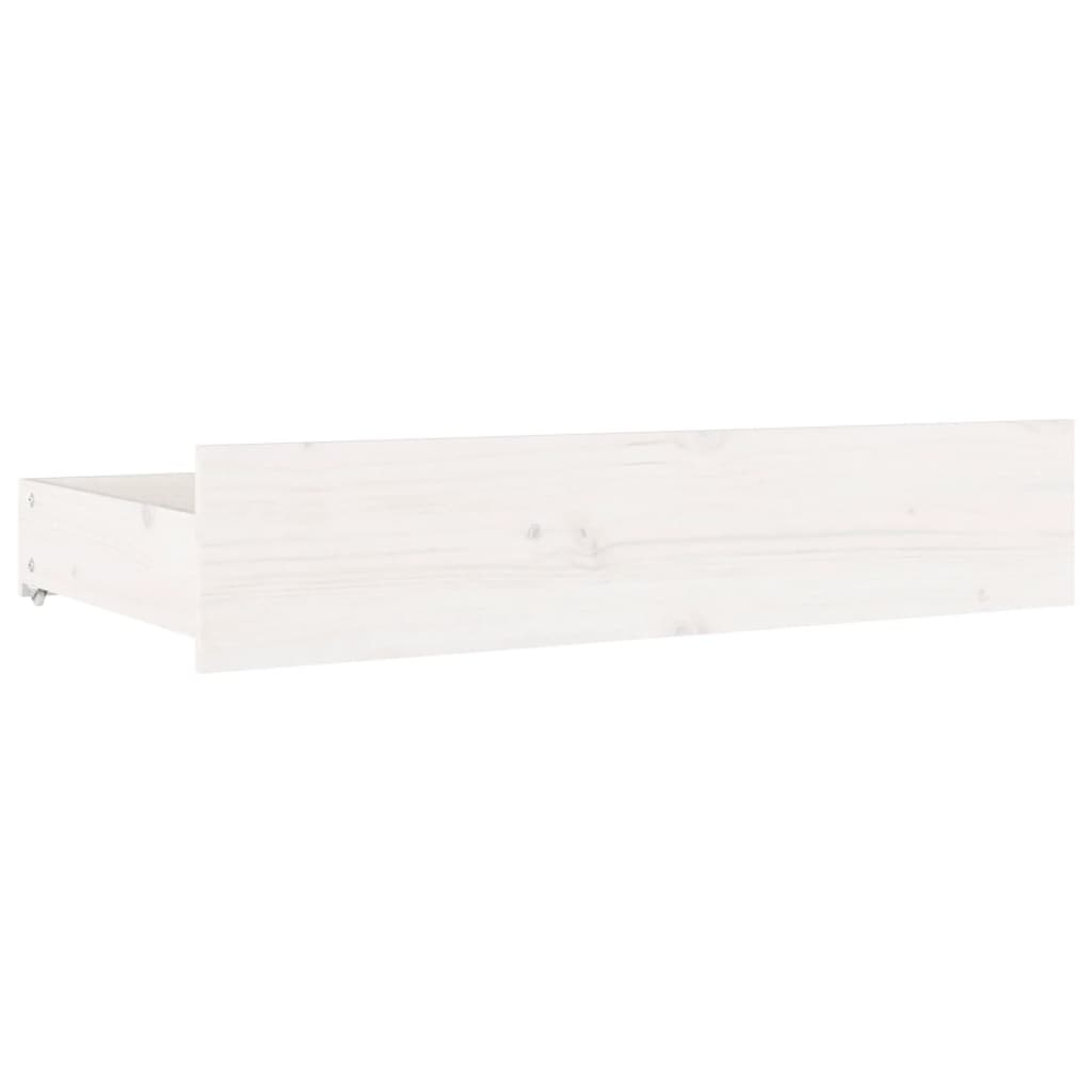fehér ágykeret fiókokkal 140 x 190 cm