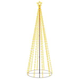 Vánoční stromek kužel 310 teplých bílých LED diod 100 x 300 cm - obrázek 2