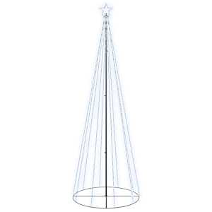 Vánoční stromek kužel 310 studených bílých LED diod 100x300 cm - obrázek 2