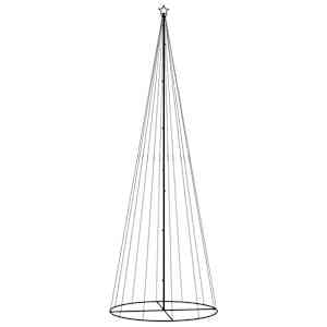 Vánoční stromek kužel 732 vícebarevných LED diod 160 x 500 cm - obrázek 3