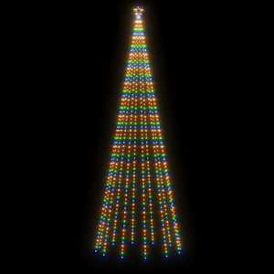 Vánoční stromek kužel 732 vícebarevných LED diod 160 x 500 cm - obrázek 4