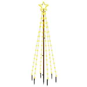 Vánoční strom s hrotem 108 teple bílých LED diod 180 cm - obrázek 2