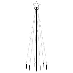 Vánoční strom s hrotem 108 teple bílých LED diod 180 cm - obrázek 3