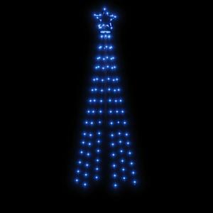 Vánoční strom s hrotem 108 modrých LED diod 180 cm - obrázek 4