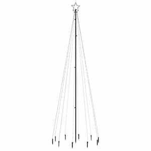 Vánoční strom s hrotem 310 teple bílých LED diod 300 cm - obrázek 3