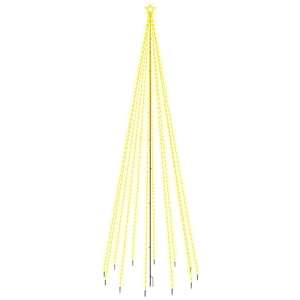 Vánoční strom s hrotem 732 teple bílých LED diod 500 cm - obrázek 2