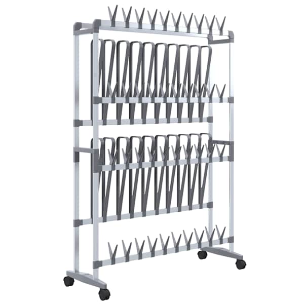 vidaXL ratastega kingariiul, h&otilde;bedane, 89 x 27 x 120 cm