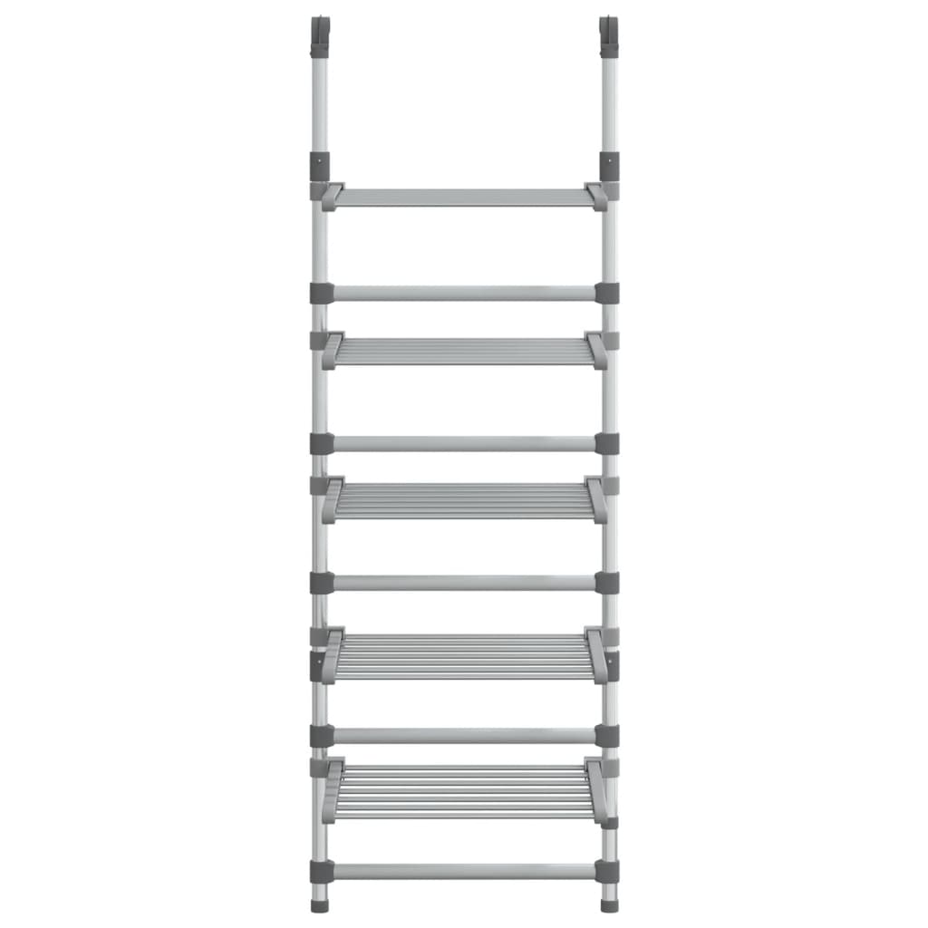 

vidaXL Droogrek 5-laags hangend aluminium