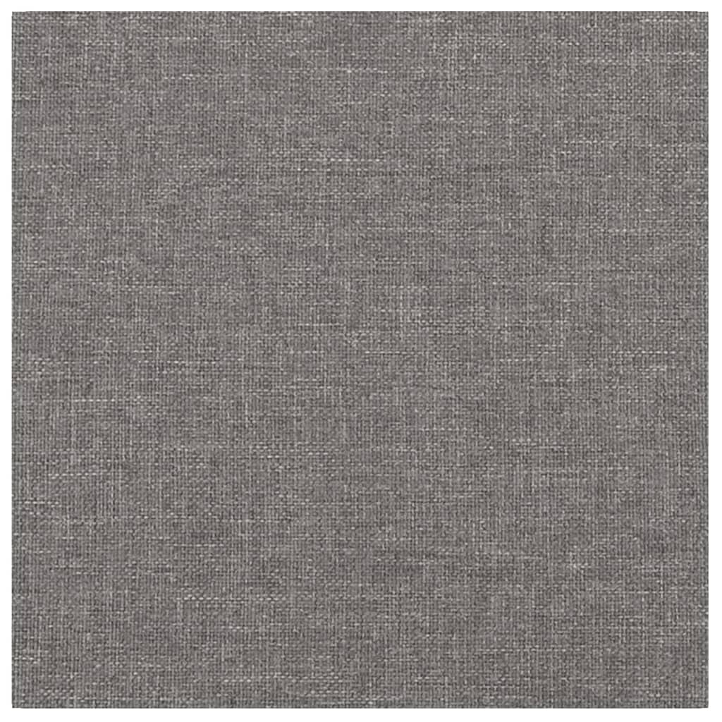 vidaXL 12 db világosszürke szövet fali panel 30 x 30 cm 1,08 m²