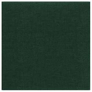 vidaXL Duvar Paneli 12 adet Koyu Yeşil 30x30 cm Kumaş 1,08 m²