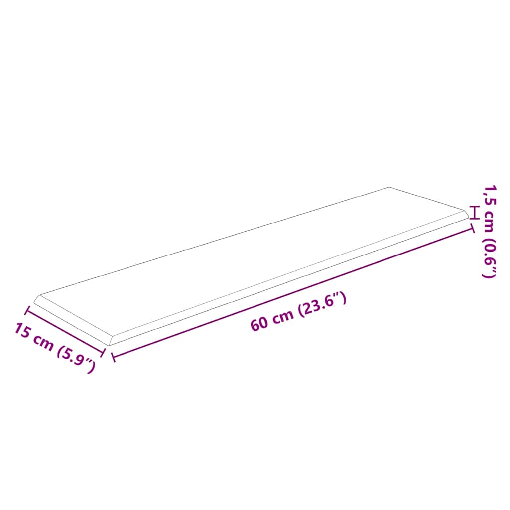 Wandpaneel Wandpolster Wandkissen Bettkopfteil Polsterpaneel 12Stk. Stoff vidaXL - Bild 44 von 72