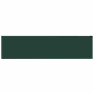 vidaXL Wandpanelen 12 st 1,08 m&sup2; 60x15 cm stof donkergroen