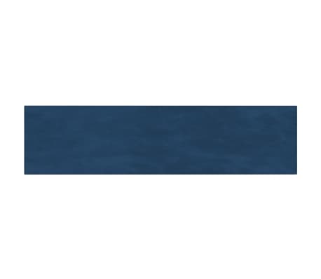 vidaXL Panele ścienne, 12 szt., niebieskie, 60x15 cm, aksamit, 1,08 m²