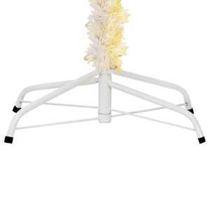 Umělý vánoční stromek s duhovým jehličím bílý 180 cm PVC - obrázek 6