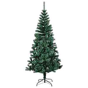 Umělý vánoční stromek s duhovým jehličím zelený 180 cm PVC - obrázek 2
