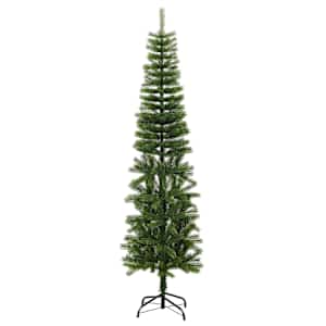 Umělý úzký vánoční stromek se stojanem 210 cm PE - obrázek 2