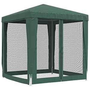 Party stan se 4 síťovanými bočnicemi zelený 2 x 2 m HDPE - obrázek 5