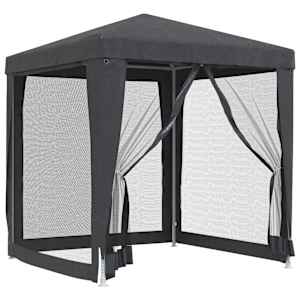 Party stan se 4 síťovanými bočnicemi antracitový 2 x 2 m HDPE - obrázek 2