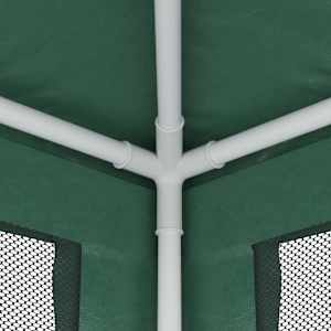 Party stan se 4 síťovanými bočnicemi zelený 2,5 x 2,5 m HDPE - obrázek 6