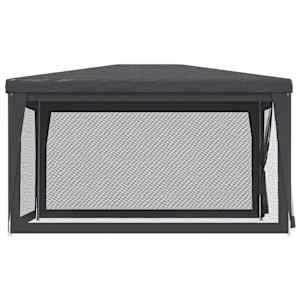 Party stan se 4 síťovanými bočnicemi antracitový 3 x 4 m HDPE - obrázek 4