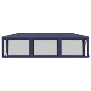Party stan s 8 síťovanými bočnicemi modrý 3 x 9 m HDPE - obrázek 4