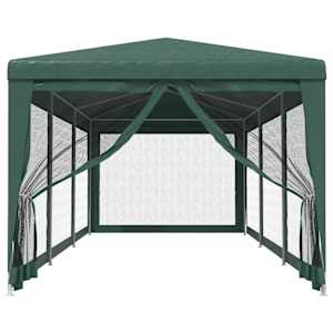 Party stan s 8 síťovanými bočnicemi zelený 3 x 9 m HDPE - obrázek 3