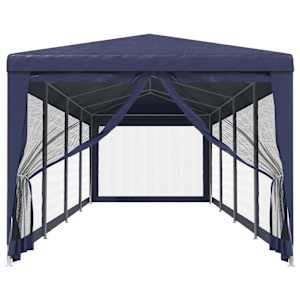 Party stan s 10 síťovanými bočnicemi modrý 3 x 12 m HDPE - obrázek 3