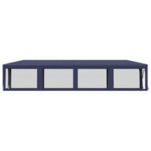 Party stan s 10 síťovanými bočnicemi modrý 3 x 12 m HDPE - obrázek 4