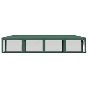 Party stan s 10 síťovanými bočnicemi zelený 3 x 12 m HDPE - obrázek 4