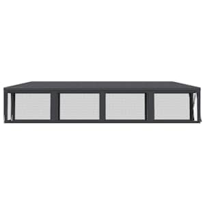 Party stan s 10 síťovanými bočnicemi antracitový 3 x 12 m HDPE - obrázek 4