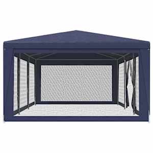 Party stan s 8 síťovanými bočnicemi modrý 9 x 4 m HDPE - obrázek 4