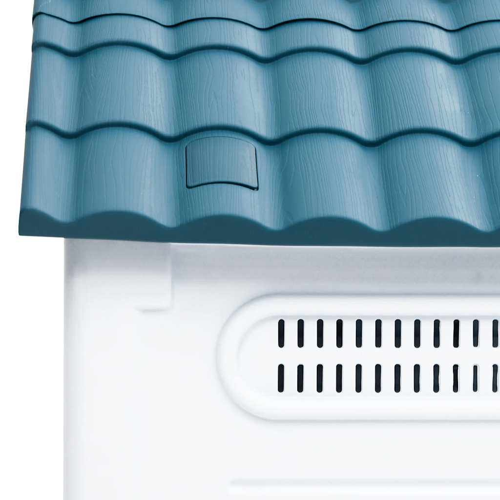 Niche Pour Chien Bleu 57x68x66 Cm Polypropylène VidaXL 14 width=274