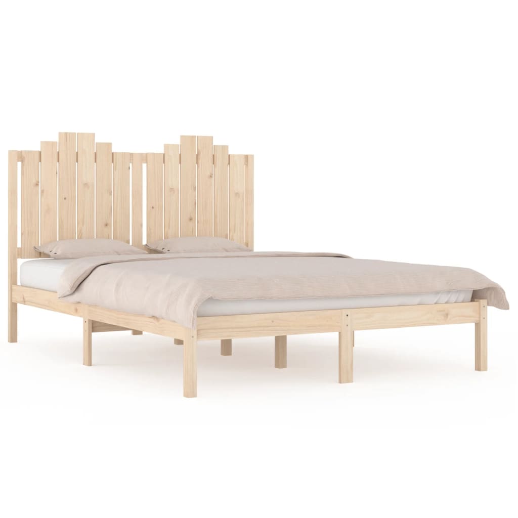 vidaXL Bedframe massief grenenhout 120x200 cm