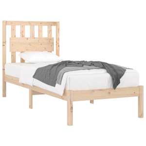 vidaXL Sengeramme heltre furu 100x200 cm