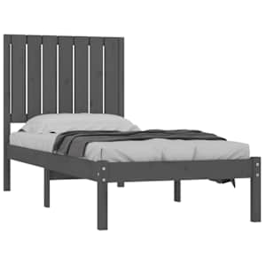 vidaXL Small Single sz&uuml;rke t&ouml;m&ouml;r fa &aacute;gykeret 75 x 190 cm