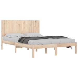 Rám postele masivní dřevo 180 x 200 cm Super King Size - obrázek 3