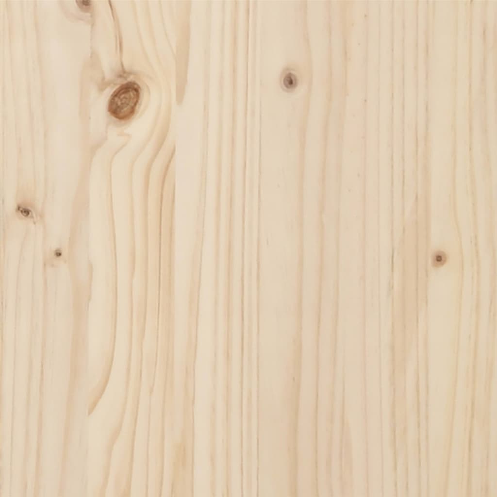 Cadru de pat single, 90x190 cm, lemn masiv de pin