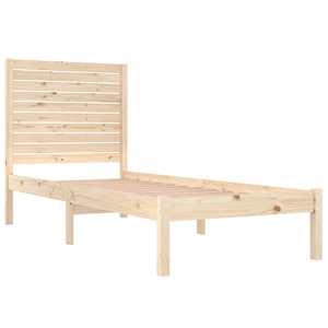 Rám postele masivní dřevo 75 x 190 cm Small Single - obrázek 4